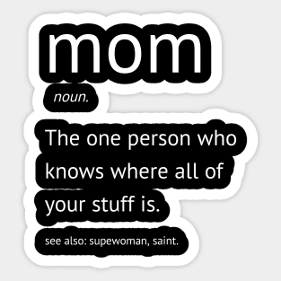 Funny mothers Day Sticker